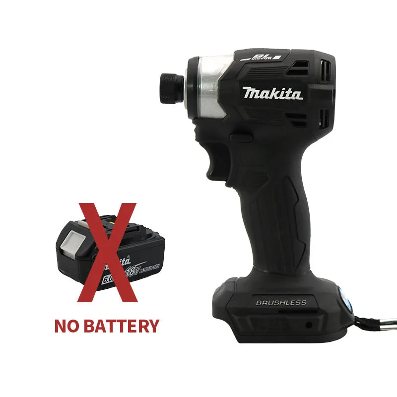 New Makita DTD173 Brushless Cordless 18V Lithium Battery Impact Screwdriver Speed 3600RPM Home Electric Drill Power Tools