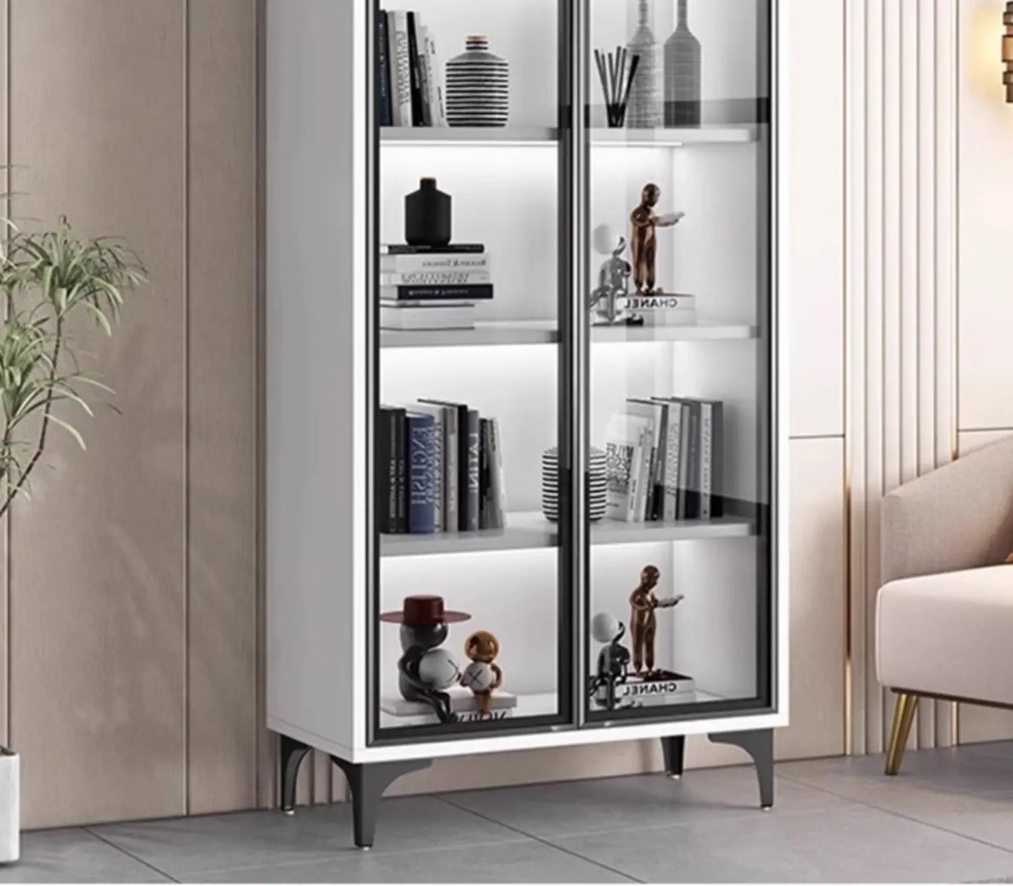 Assembly Shelf Bookshelf For Books Display Book Cabinet Shelves Desk Storage Organizer Bookcase Furniture Libreros Rack Room