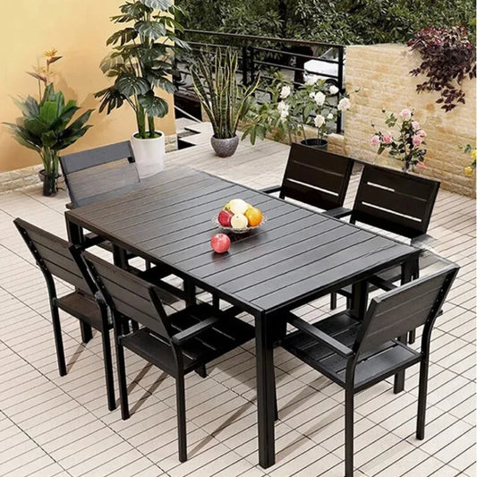 Garden Outdoor Set High-quality Eco-charger Prefabricated Modern Simplicity Warehouse Harging Station Rattan Outdoor Furniture