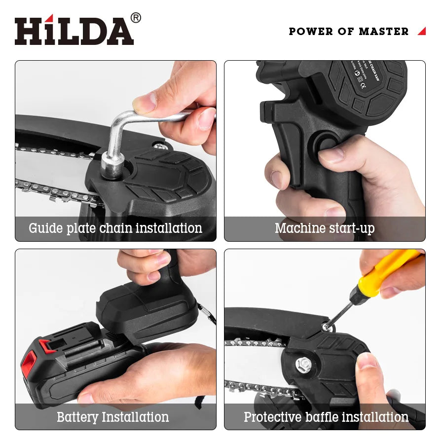 1080W Mini Electric Chain Saw