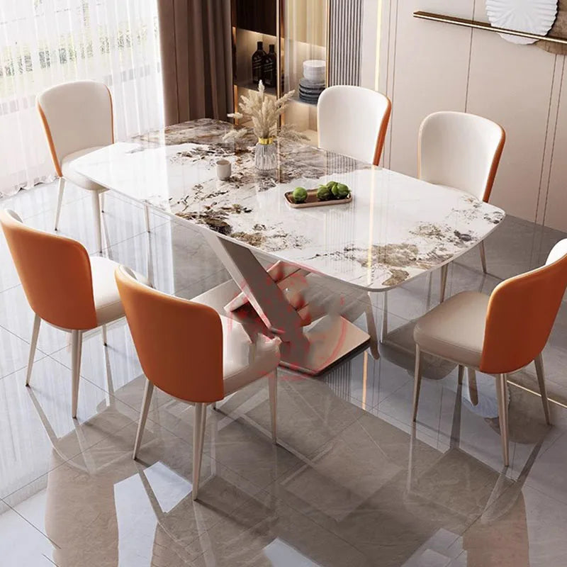 Relaxing Nordic Dining Table Rectangle Breakfast Chairs Reception Dining Table Kitchen Cheap Muebles De Cocina Home Furniture