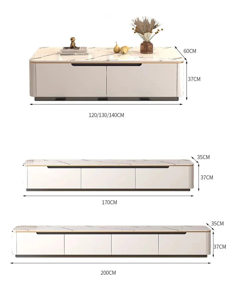 Luxury Furniture Tv Stand Living Room Modern Design Cabinet Comfortable Complete Salon Nordic Storage Entertainment Unit Console