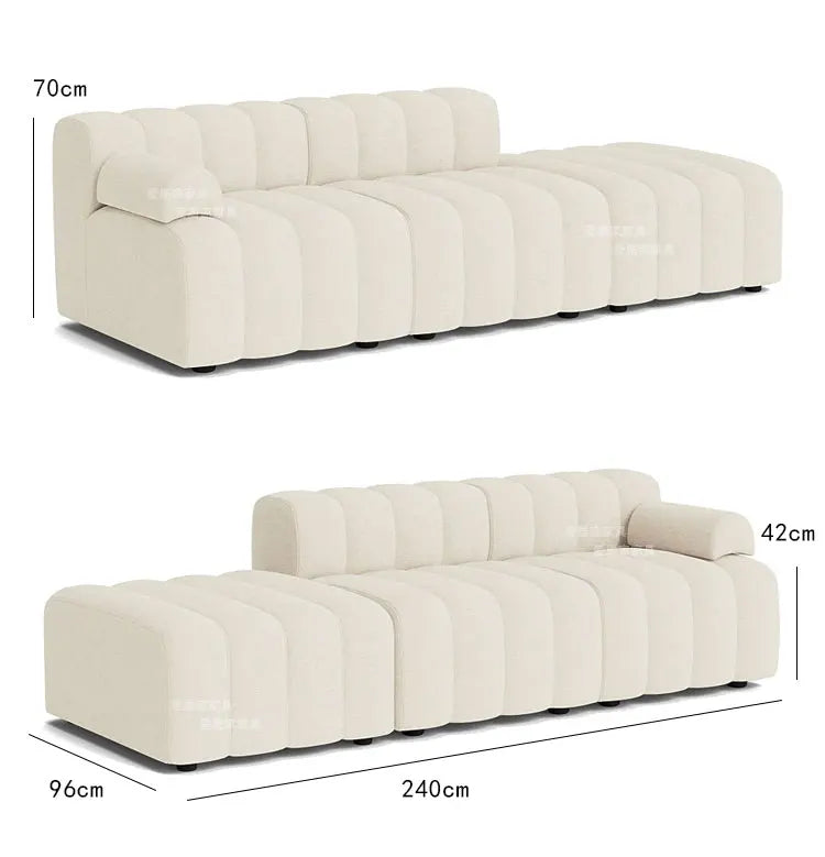 Nordic Living Room Sofa Salon Italian Modern Minimalist Luxury White Sofa Designer Sectional Couch Sofas Para El Hogar Decor