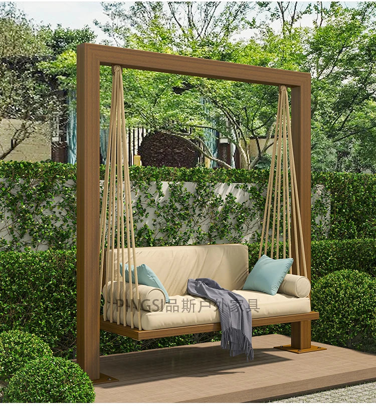 Luxury Sex Chair Patio Swings Garden Shaking Relax Hammock Patio Swings Hanging Suspended Outdoor Furniture Balançoires LLOS