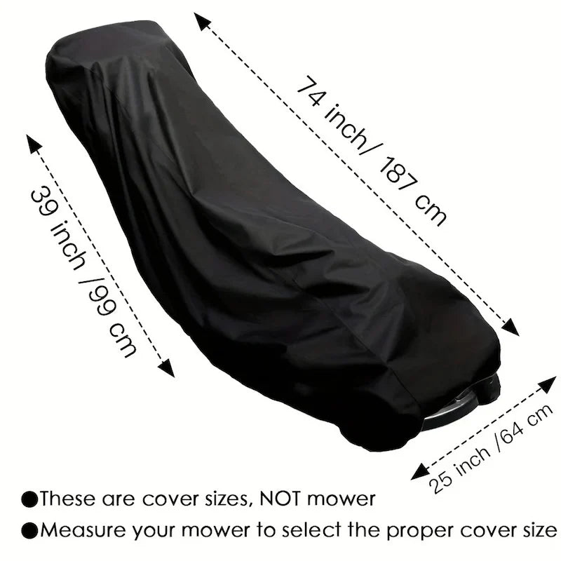 Cover for lawn mower 210D Oxford Waterproof Outdoor Garden Lawn Mower Cover UV Protection Dustproof Universal Size Protective Cover