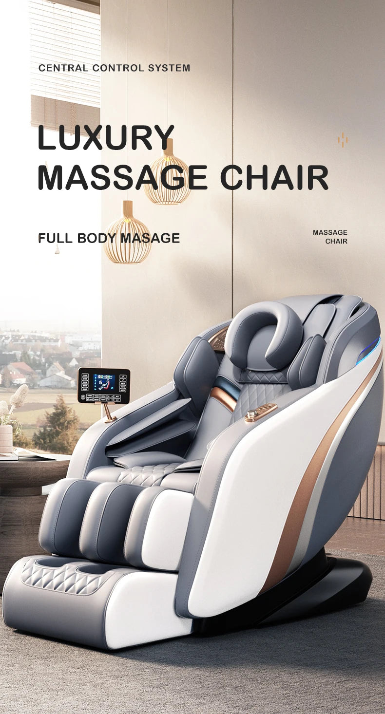 Whole Body airbag Massage chair Electric Bluetooth speaker Large LCD massage chair sofa Jare 008C 2024 New upgrade 4D