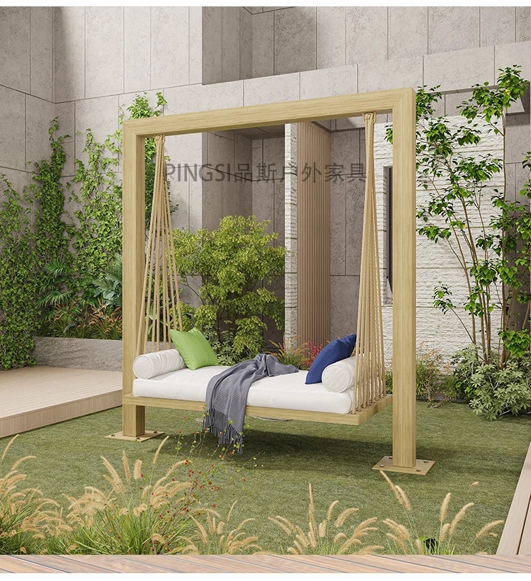 Luxury Sex Chair Patio Swings Garden Shaking Relax Hammock Patio Swings Hanging Suspended Outdoor Furniture Balançoires LLOS