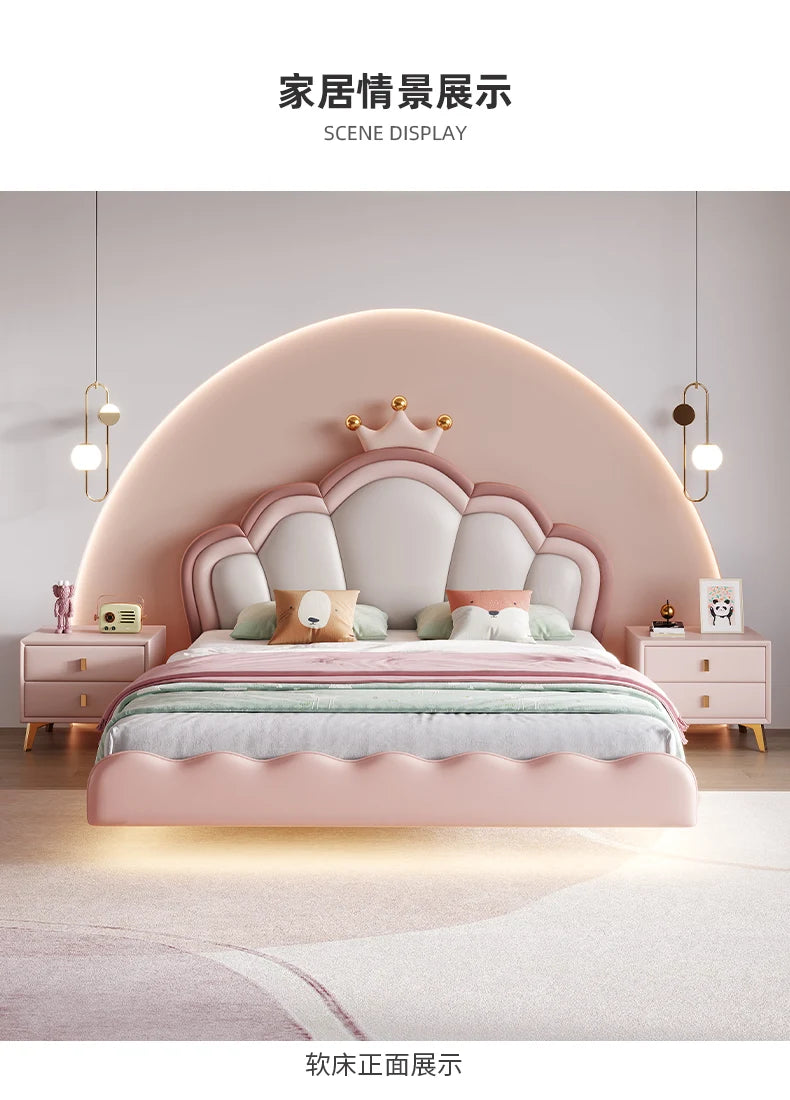 Girls princess bed Bed Baby Crib Cribs Kids Children Bed Children's Kid's Playpens Bedroom Furniture Literas Infantil Furniture