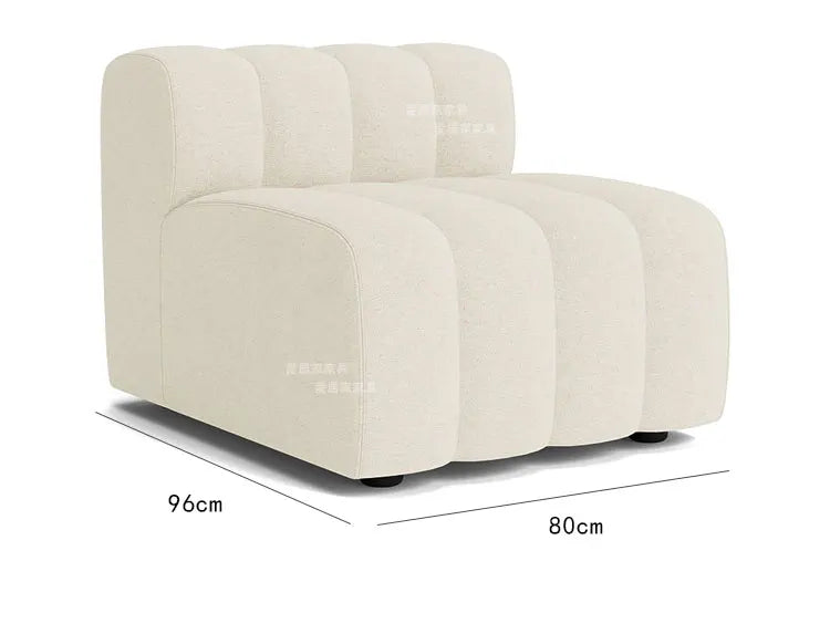 Nordic Living Room Sofa Salon Italian Modern Minimalist Luxury White Sofa Designer Sectional Couch Sofas Para El Hogar Decor