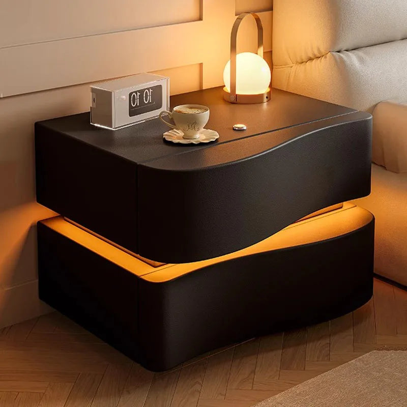 Nordic Night Table Modern Minimalistaesthetic Luxury Bedside Table Mid Century Trendymesitas De Noche Home Furniture