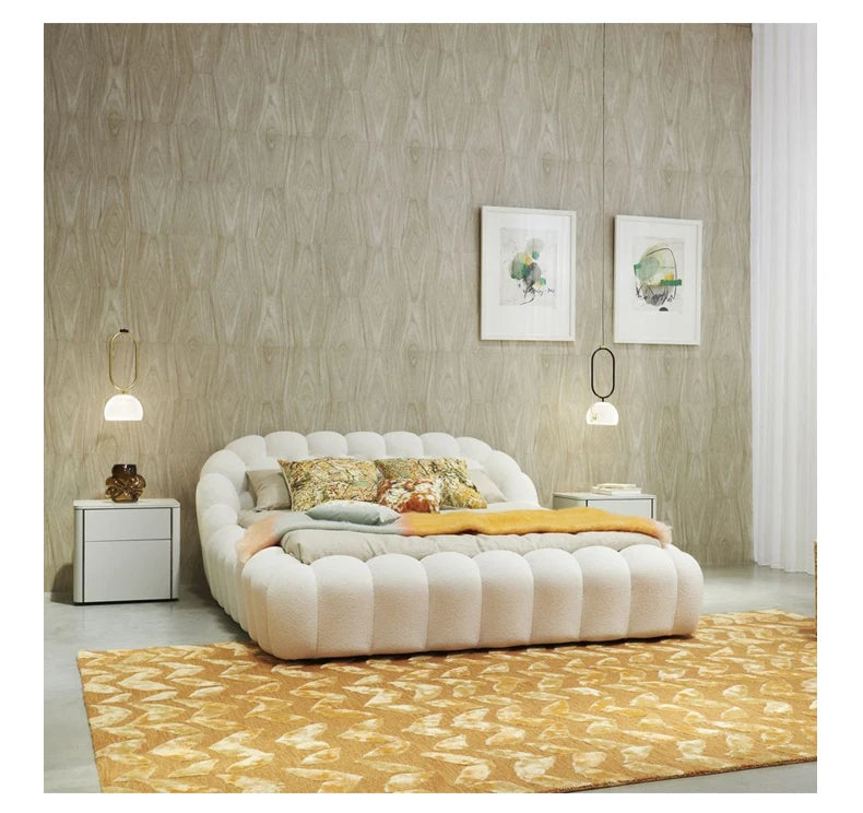 Double Modern Bed Bedroom Girls Design Sex Multifunctional Beauty Bed Sun Sleeping Princess Portable Beliche Trendy Furniture