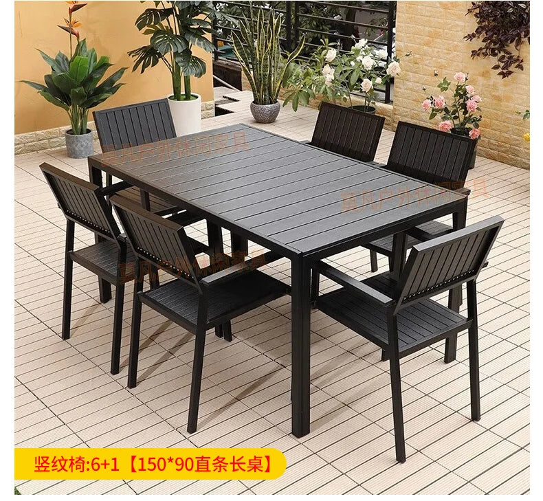 Garden Outdoor Set High-quality Eco-charger Prefabricated Modern Simplicity Warehouse Harging Station Rattan Outdoor Furniture