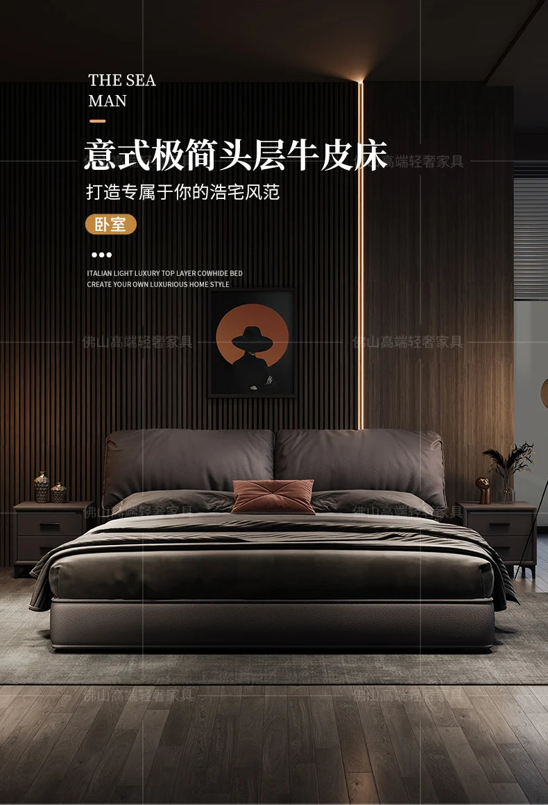 Bedroom Beauty Bed Modern Modern King Size Luxury Children Comfortable Bed Japanese Camas De Casal Lounge Suite Furniture