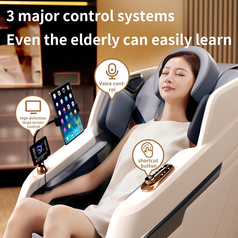 Jare 6502T/L  massage chairs electric 2024 luxury Home appliance full body  4d zero gravity professional massage chair