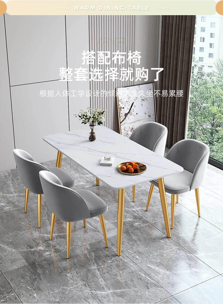 Office Organizer Dining Tables White Waterproof Center Entryway Coffee Tables Mobile Luxury Mesas De Comedor Kitchen Furniture