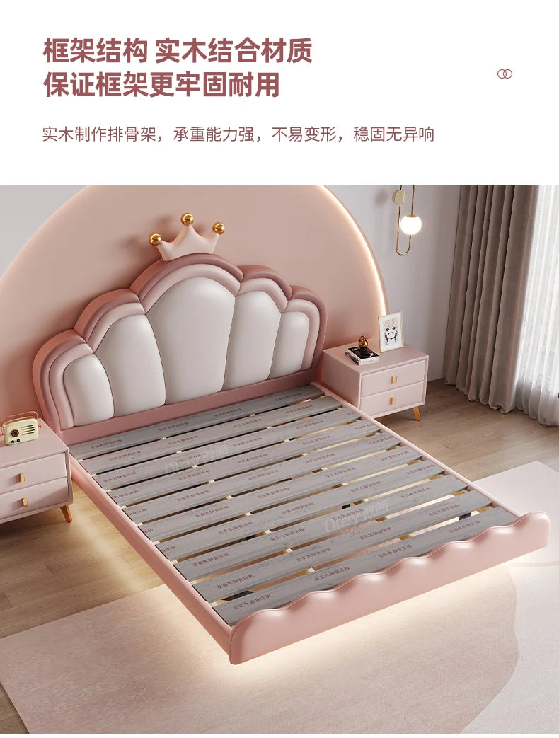 Girls princess bed Bed Baby Crib Cribs Kids Children Bed Children's Kid's Playpens Bedroom Furniture Literas Infantil Furniture