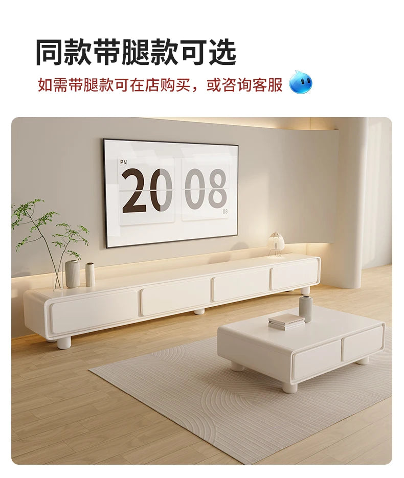 Storage Organizer Tv Stands Living Room Aesthetic Minimalist Shelf Wood Tv Table Monitor Cabinets Muebles Italian Furniture