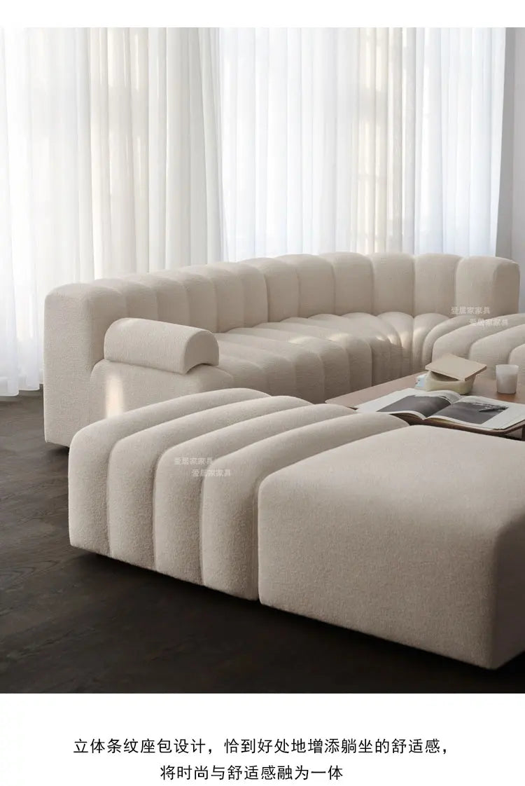 Nordic Living Room Sofa Salon Italian Modern Minimalist Luxury White Sofa Designer Sectional Couch Sofas Para El Hogar Decor