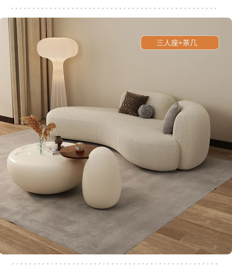 European Cozy Nordic Unique Living Room Sofas Cozy Relaxing Armchair Lazy Sofas Hotel Floor Woonkamer Banken Home Furniture