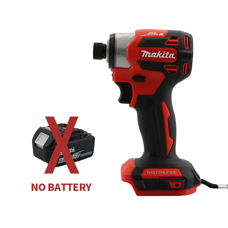 New Makita DTD173 Brushless Cordless 18V Lithium Battery Impact Screwdriver Speed 3600RPM Home Electric Drill Power Tools