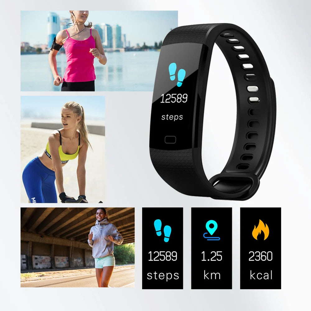 Y5 Smart Band Heart Rate Tracker