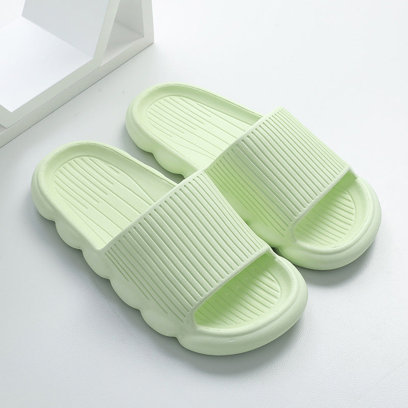 Wave Bottom Slippers Women Home Shoes Non-slip Bathroom Slippers