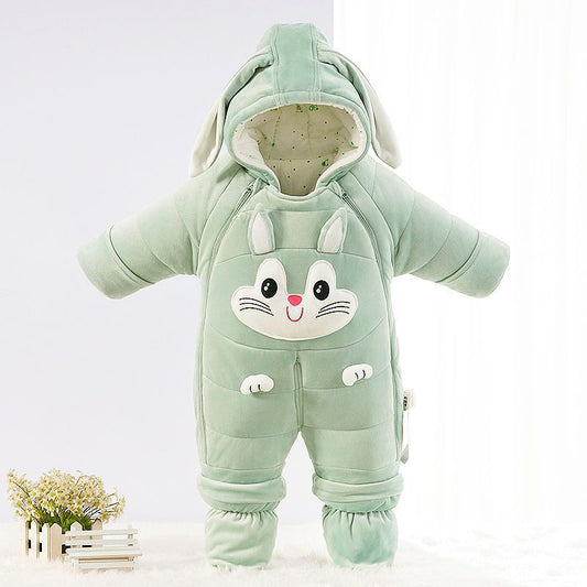 Newborn Baby girl Down One-piece Cotton Clothes