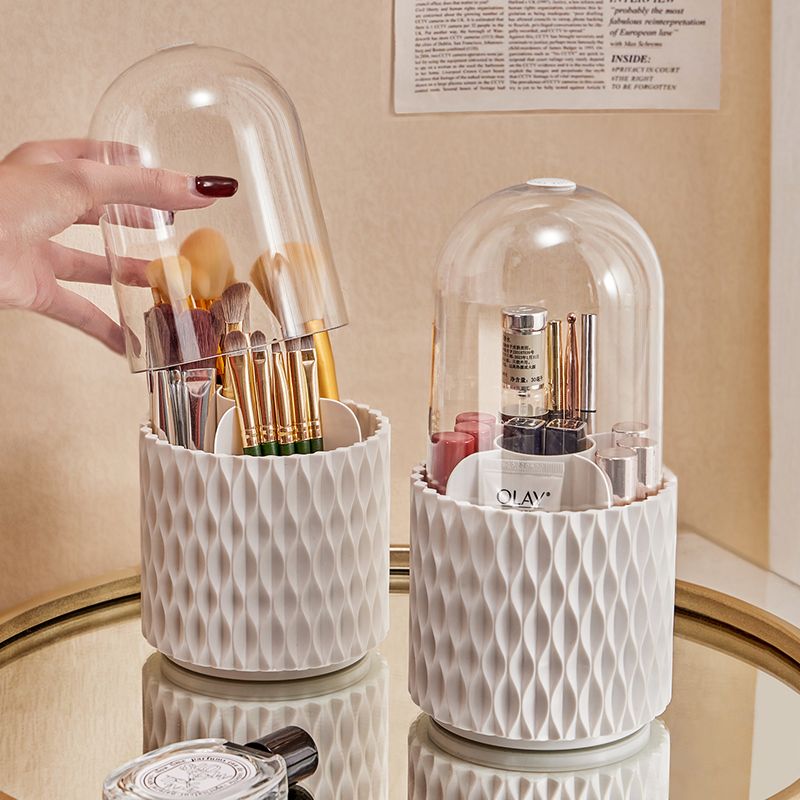 360° Rotating Makeup Brush Holder