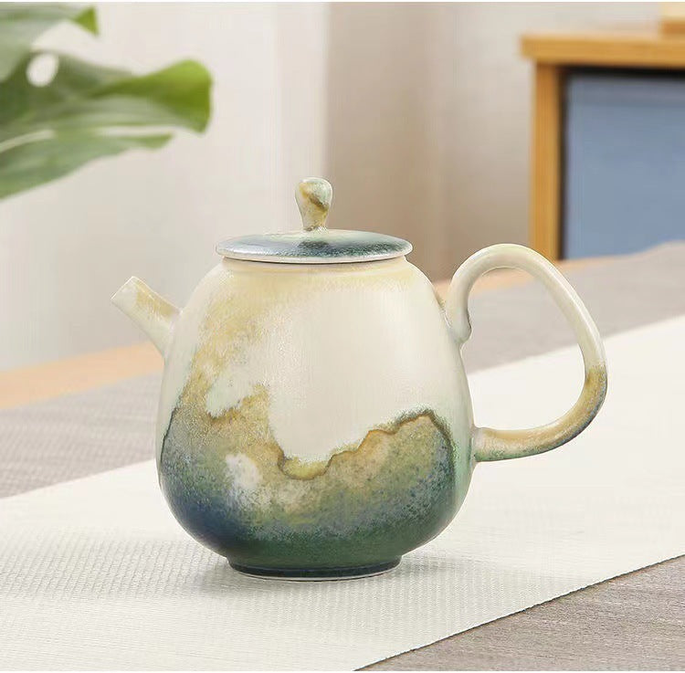 Japanese Retro Handmade Teapot Ceramic Tea Set