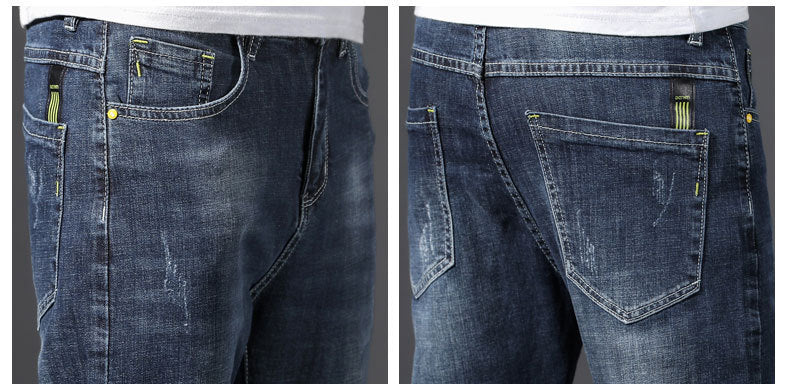 Jeans For Men Stretch And Trim Nine Cent