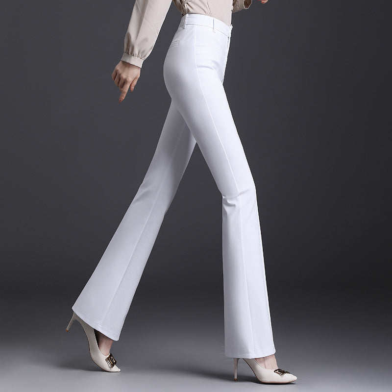 Flared Wide Leg Pants Female Suit Women's Pants Loose Drooping Slimming