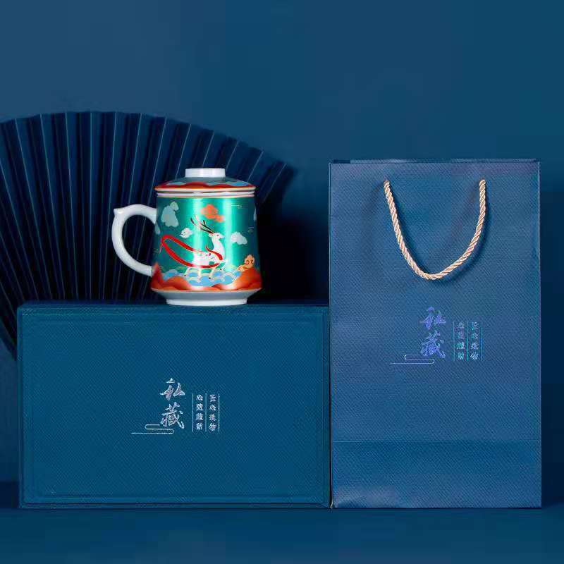 Creative Gift Country Tide Water Cup Mug Set