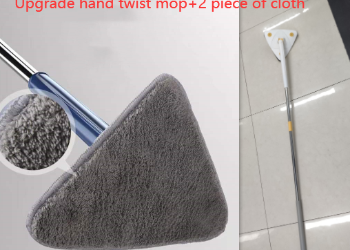 Extendable Triangle  360 Rotatable Adjustable Cleaning Mop