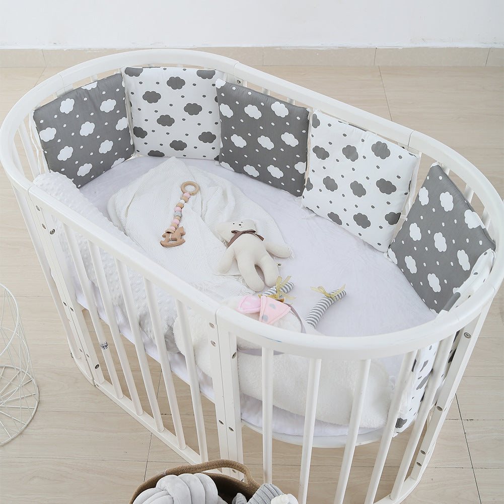 Cotton Crib Bed Circumference Baby Anti-collision Kit