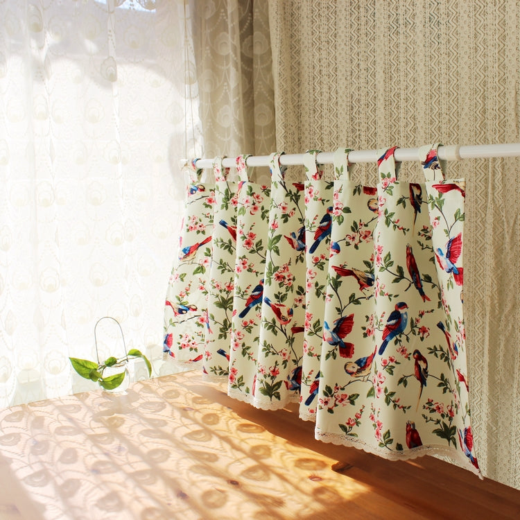 Cotton Fabric Kitchen Door Curtains Partition