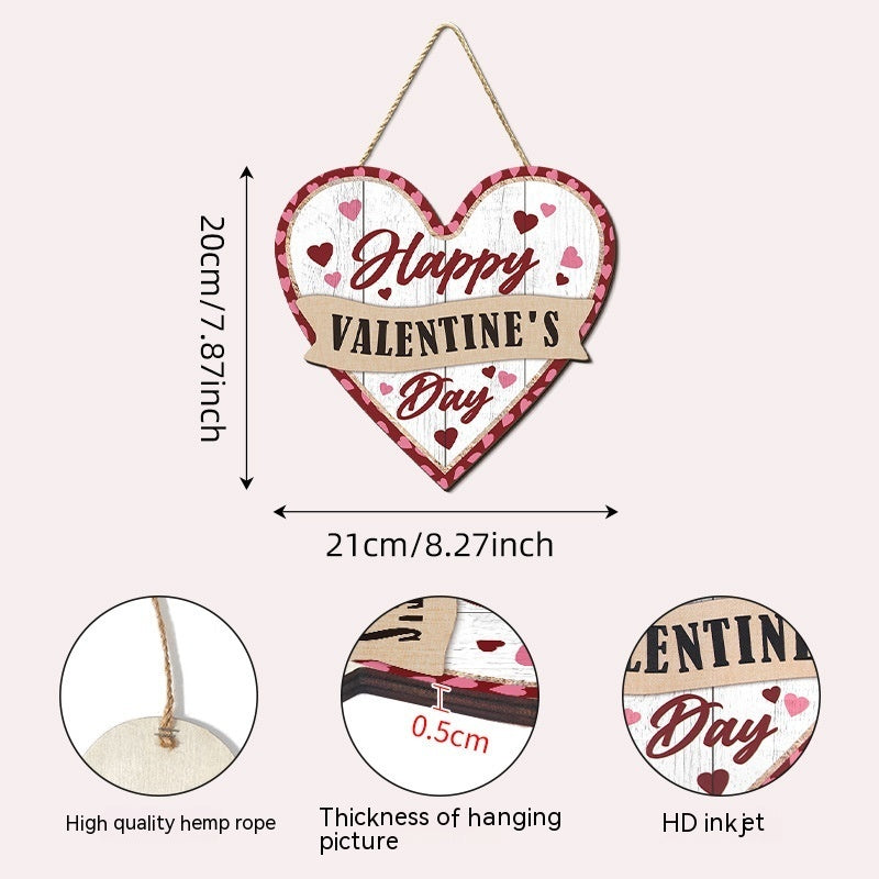 Valentine's Day door hanging