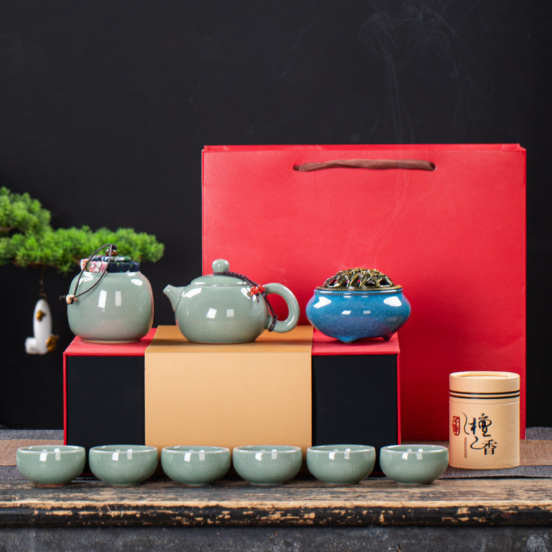 Ceramic Tea Set Accompanying Gift