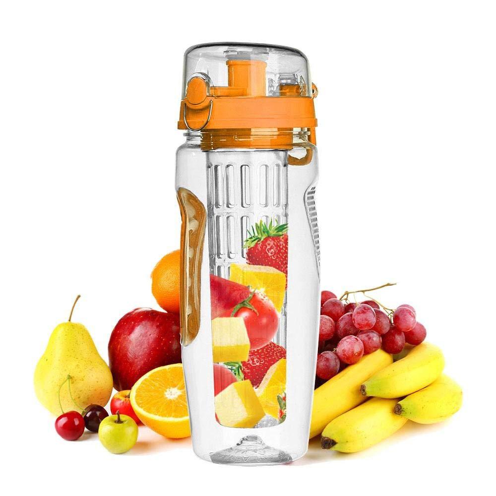 1000ml BPA Free Plastic Fruit Infuser Water Bottle