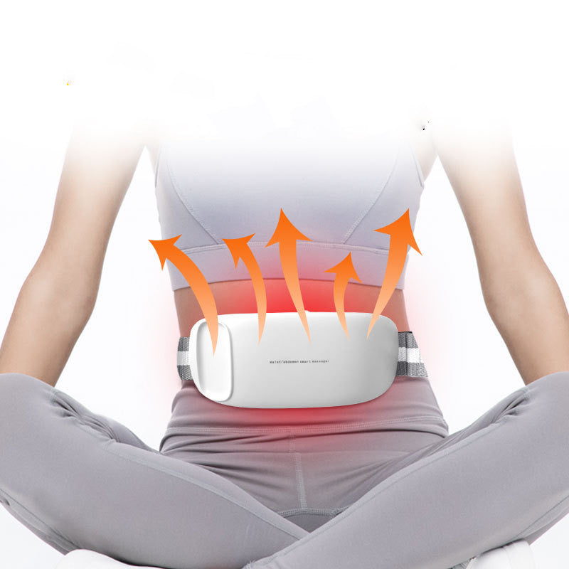 Electric Massage Lumbar Massager with Warm Moxibustion