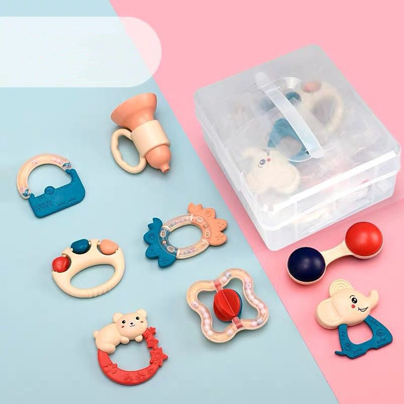 Baby rattle gift set