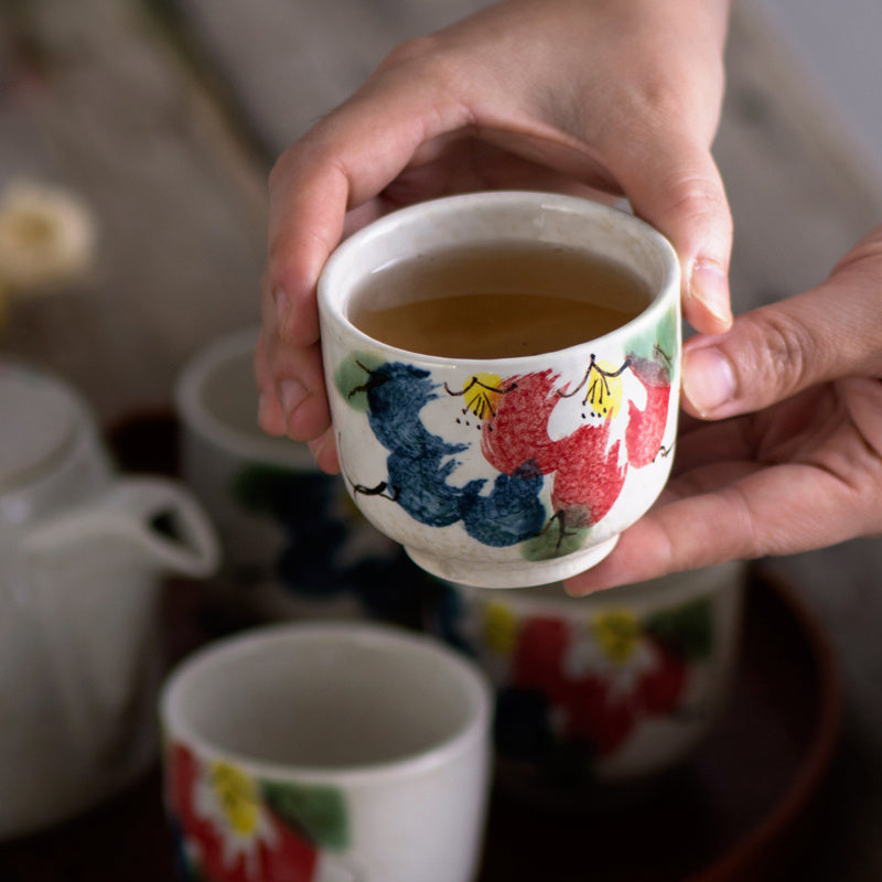 Japanese Style Ceramic Teapot Teacup Tea Set Gift Set