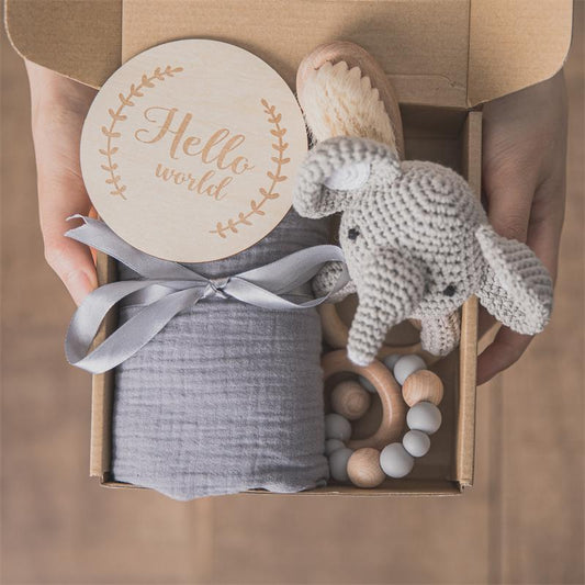 Baby gift box bath set