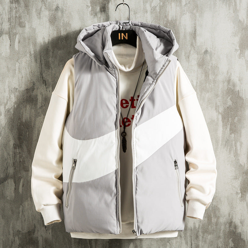 Men’s jacket Stand Collar Cotton jacket