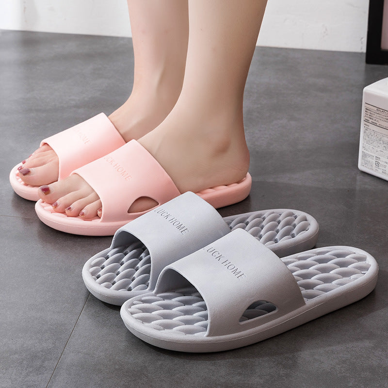 Hollow Out Slippers For Women Men Home Shoes