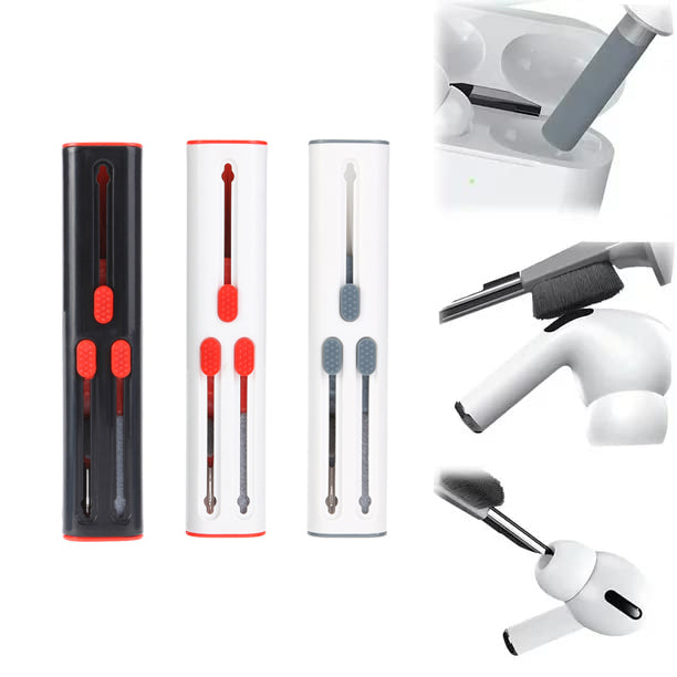 Screen Cleaner Kit For Airpods Pro 3 2 1 Bluetooth Earphones Cleaning Pen Brush Earbuds Case Cleaning Tools For Xiaomi Airdots Cleaner