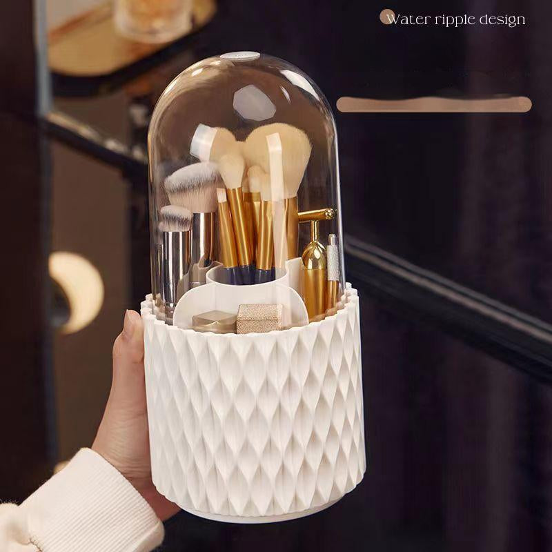 360° Rotating Makeup Brush Holder