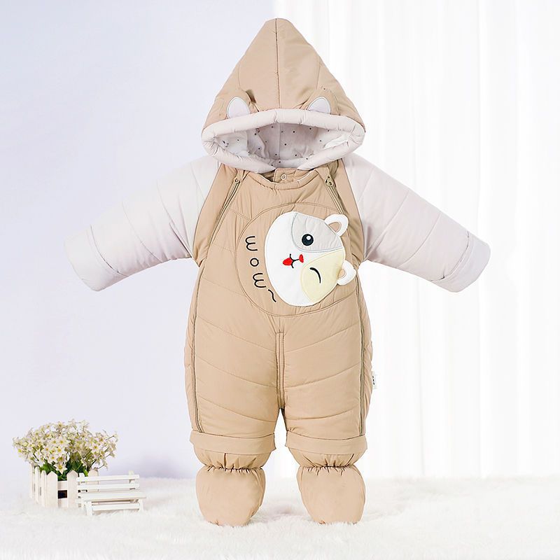 Newborn Baby girl Down One-piece Cotton Clothes