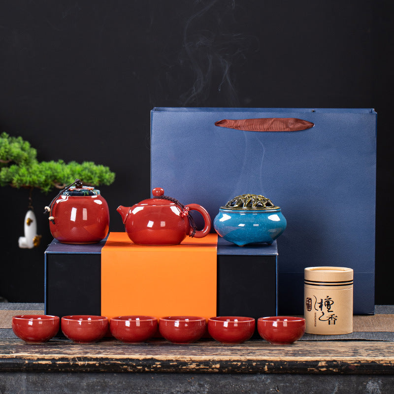 Ceramic Tea Set Accompanying Gift