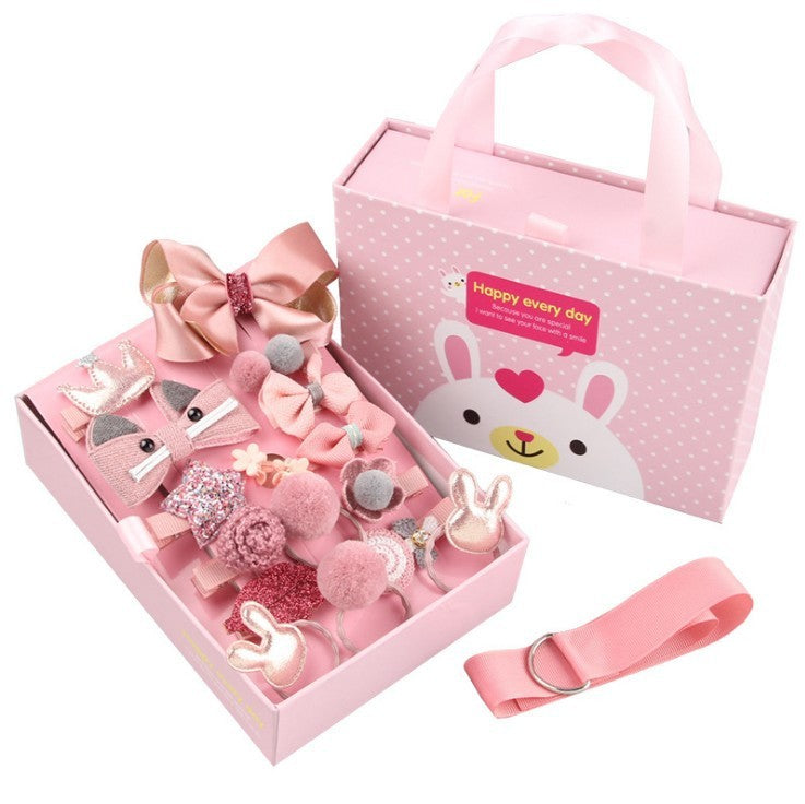 Children's Clip Hair Accessories Set Gift Box