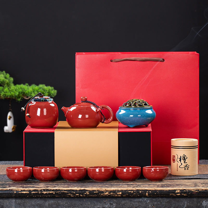 Ceramic Tea Set Accompanying Gift